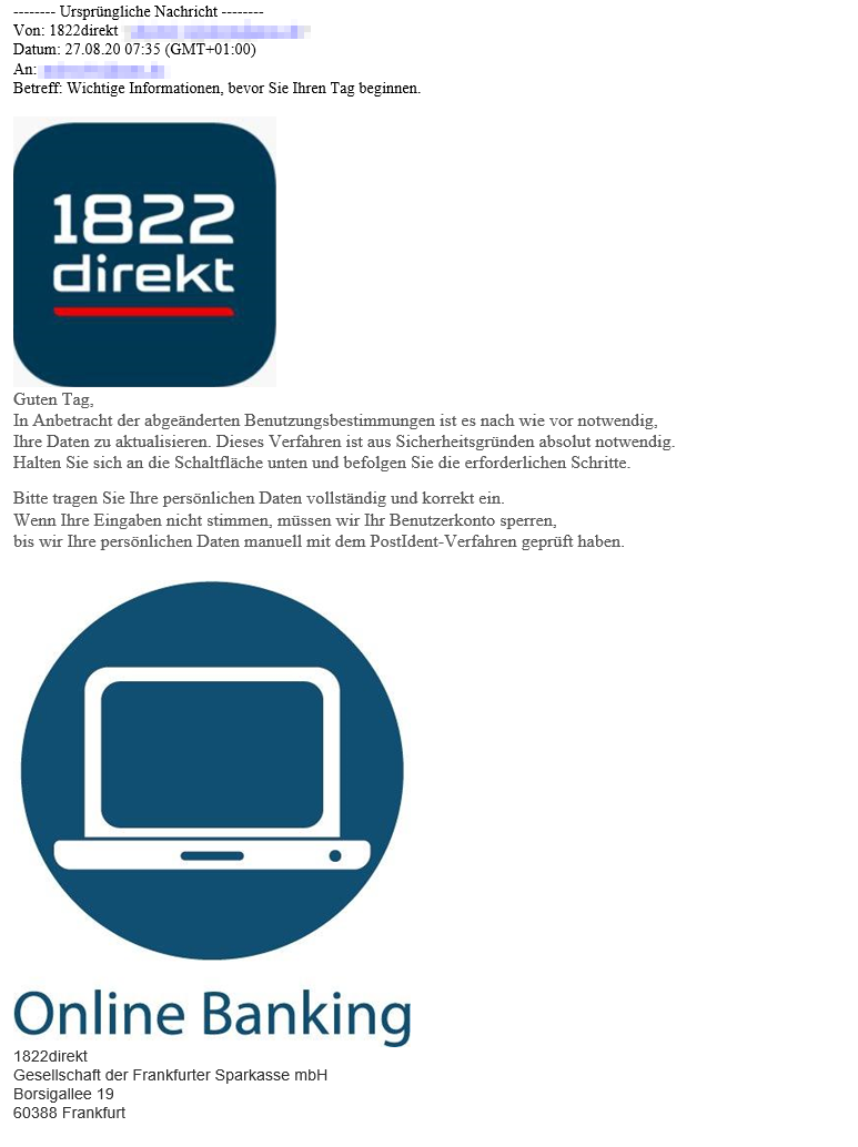 Phishing EMail Phishing EMail
